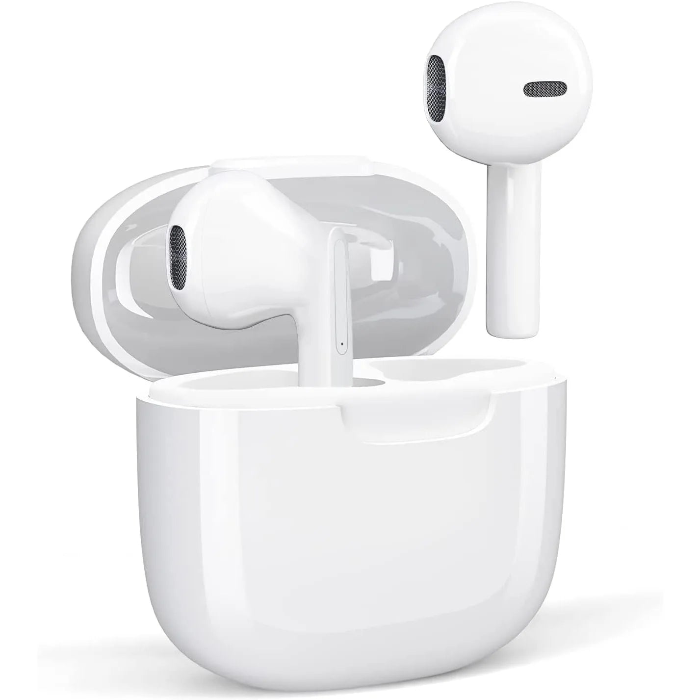 Wireless Headphones Bluetooth 5.0 Headphones 3D HiFi Stereo Noise Cancellation In-Ear Built-in Mic with Charging Case