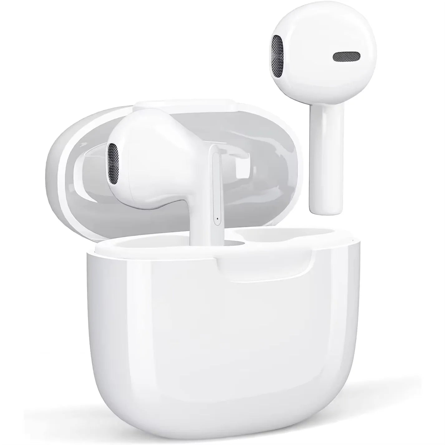 Wireless Headphones Bluetooth 5.0 Headphones 3D HiFi Stereo Noise Cancellation In-Ear Built-in Mic with Charging Case