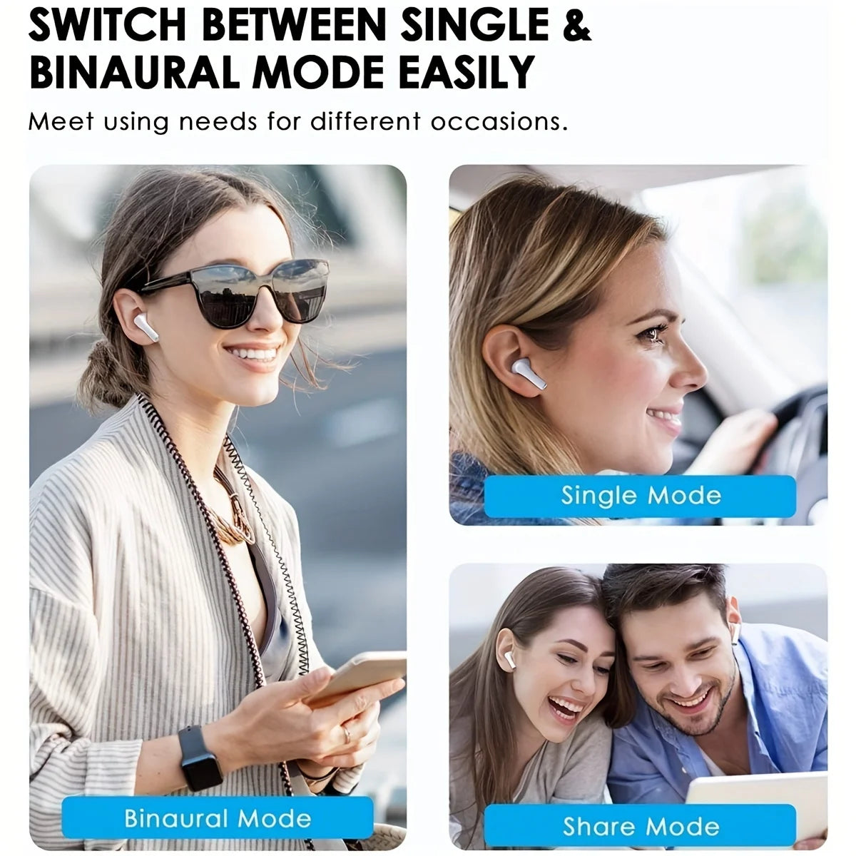 2026 New Wireless Headphones Are Suitable for Gaming, Comfortable Touch, Rechargeable Lithium Battery, Compatible with Universal Mobile Phones, Gaming Additions, Stylish Headphone Design, Touch Headphones