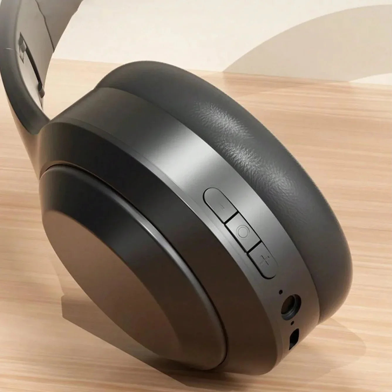 Original wireless Bluetooth music and gaming headset, HiFi stereo headphones, noise-canceling gaming headband, foldable.