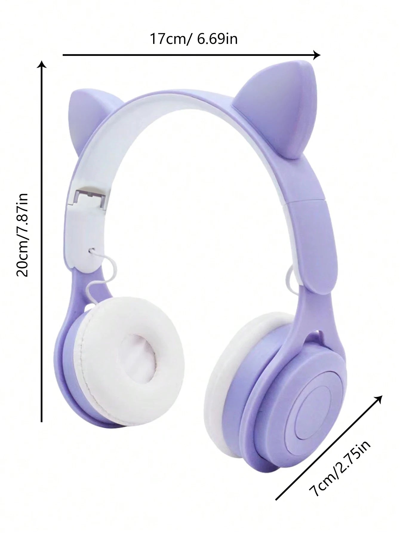 Cat Ears Headband Bluetooth Headphones New Wireless Bluetooth Headphones