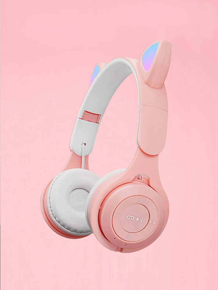 Cat Ears Headband Bluetooth Headphones New Wireless Bluetooth Headphones