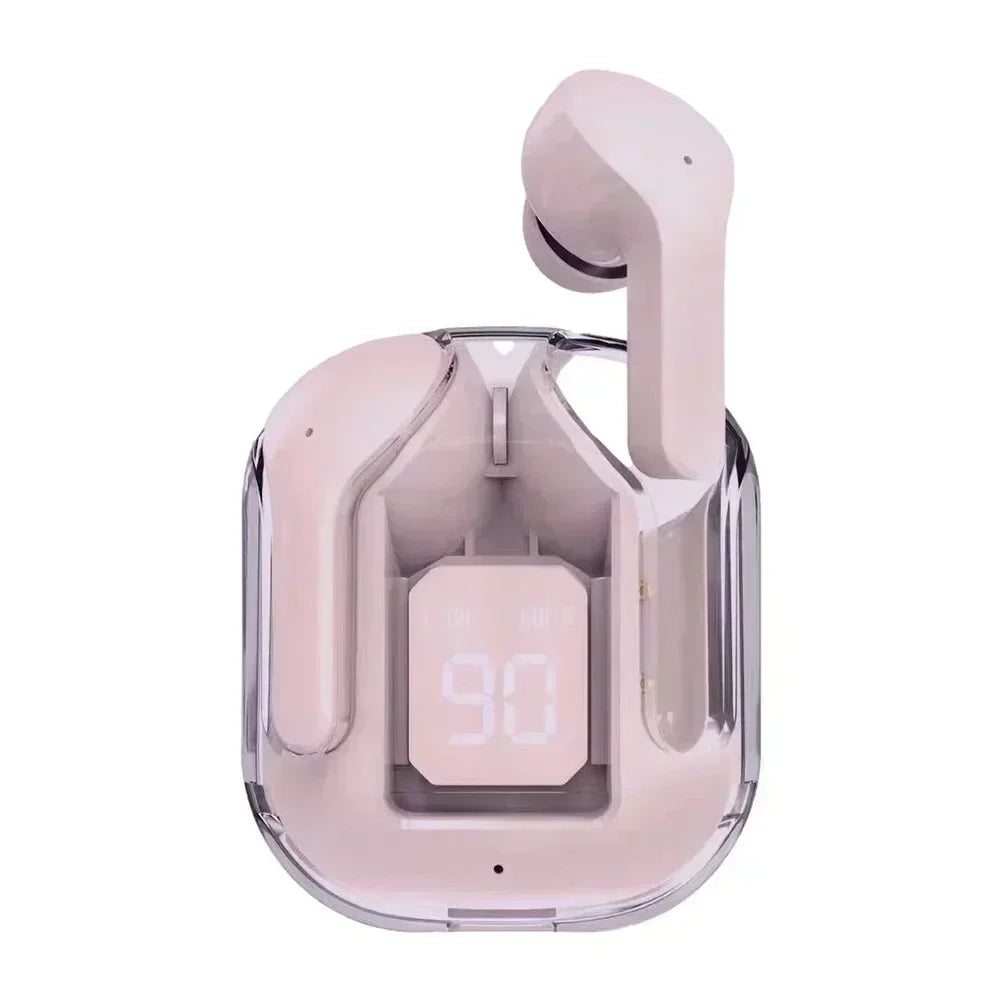 T2 Wireless Mini Earbuds LED Power Digital Display TWS Wireless Headset Stereo Bluetooth Headphones 5.3